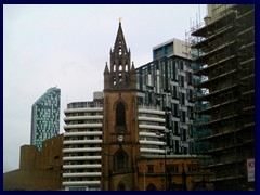 City centre North, CBD 32 - Church and skyscrapers